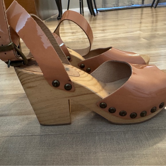 Free People Pasadena Clogs Wrap Ankle Women’s 40 EU 9.5 US - Picture 6 of 10